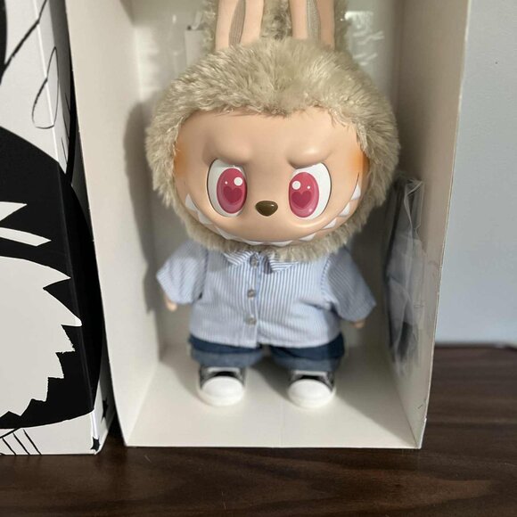 AUTHENTIC POP MART LABUBU THE MONSTERS FLIP WITH ME VINYL PLUSH DOLL - Picture 3 of 4